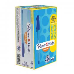 Cheap Stationery Supply of PaperMate InkJoy 100 Ballpoint Pen Medium Blue (Pack of 50) S0957130 GL95713 Office Statationery