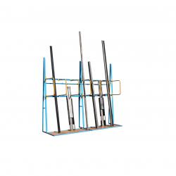 Cheap Stationery Supply of GPC Vertical Storage Racks with Hoop Divider 3 Compartment Extension Bay Office Statationery