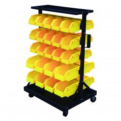 Cheap Stationery Supply of GPC Bin Trolley complete with 46 Bins Office Statationery