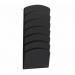 Safco 7 Pocket Wall Rack Black Steel 3185BL GU31852