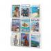 Safco 9 Pocket Deluxe Magazine Presenter A4 5603CL