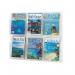 Safco 6 Pocket Deluxe Magazine Presenter A4 5607CL