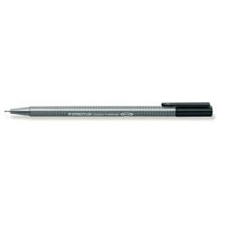 Cheap Stationery Supply of Staedtler Triplus 334 Fineliner Pen Black Pack of 10 Office Statationery