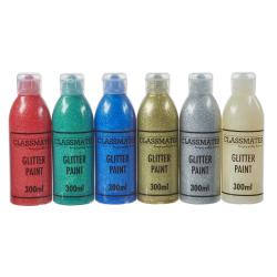 Cheap Stationery Supply of Classmates Ready Mixed Paint in Assorted Pack of 6 300ml Bottle Office Statationery