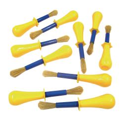 Cheap Stationery Supply of Round Handle Brushes Pack of 10 Office Statationery