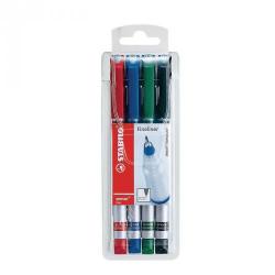 Cheap Stationery Supply of Stabilo Sensor Fineliner Pen Assorted Pack of 4 Office Statationery