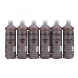 Cheap Stationery Supply of Classmates Ready Mixed Paint in Burnt Umber Pack of 6 600ml Bottle Office Statationery