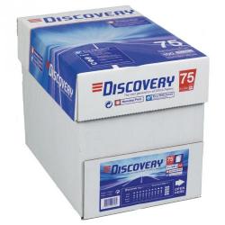 Cheap Stationery Supply of A4 White Discovery Discovery 75 Copier Paper 5 Reams Office Statationery