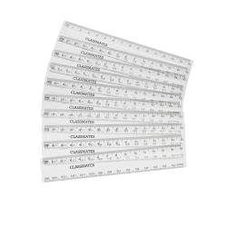 Cheap Stationery Supply of Classmates 15cmmm Clear Rulers Office Statationery