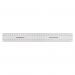 Shatterproof 30cm/mm Clear Ruler Pk10