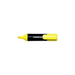 Cheap Stationery Supply of Initiative Water Based Highlighters Wedge Shaped Tip Yellow Office Statationery