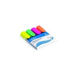 Cheap Stationery Supply of Initiative Water Based Highlighters Wedge Shaped Tip Assorted Wallet 4 Office Statationery