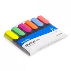 Cheap Stationery Supply of Initiative Water Based Highlighters Wedge Shaped Tip Assorted Wallet 6 Office Statationery