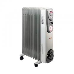Cheap Stationery Supply of Oil Filled Radiator 2kW Timer Control White (Variable thermostat with timer control) CR2T HID60149 Office Statationery