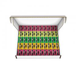 Cheap Stationery Supply of Plastic Pencil Sharpeners Assorted (Pack of 100) 794300 HJ60401 Office Statationery