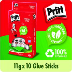 Cheap Stationery Supply of Pritt Stick 11g (Pack of 10) 1456040 HK05302 Office Statationery