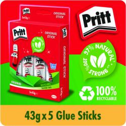 Cheap Stationery Supply of Pritt Stick 43g (Pack of 5)1456072 HK05303 Office Statationery