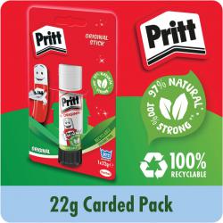 Cheap Stationery Supply of Pritt Stick Medium 22g Glue Stick (Pack of 12) 1456074 HK23340 Office Statationery