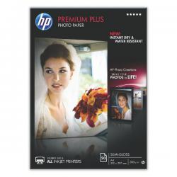 Cheap Stationery Supply of HP A4 White Premium Semi-Glossy Photo Paper (Pack of 20) CR673A HPCR673A Office Statationery