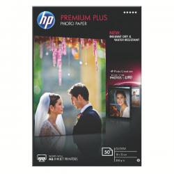 Cheap Stationery Supply of HP White 10x15cm Premium Plus Glossy Photo Paper (Pack of 50) CR695A HPCR695A Office Statationery