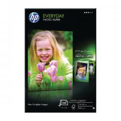 Cheap Stationery Supply of Hewlett Packard HP White 10x15cm Everyday Glossy Photo Paper (Pack of 100) CR757A Office Statationery