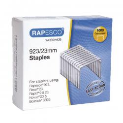 Cheap Stationery Supply of Rapesco 923/23mm Staples Galvanised Finish (Pack of 1000) 1242 HT00552 Office Statationery