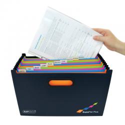 Cheap Stationery Supply of Rapesco Supafile Plus Expanding File A4 Assorted 1552 HT01667 Office Statationery