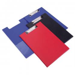 Cheap Stationery Supply of Rapesco Foldover Clipboard with Interior Pocket Foolscap Red VFDCB0R3 HT03074 Office Statationery