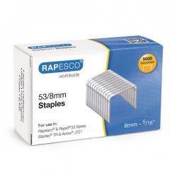 Cheap Stationery Supply of Rapesco 53/8mm Staples Chisel Point (Pack of 5000) 0750 HT55541 Office Statationery