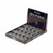 The Helix Pencil Sharpeners Helix Oxford Metal Pencil Sharpener is a durable pack of 20 sharpeners that boast a sleek silver design. Each sharpener features the iconic Helix logo and is perfect for keeping your pencils sharp and ready for use.