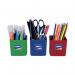 Helix Pencil Pots Assorted (Pack of 12) 753810 HX97079