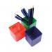 Helix Pencil Pots Assorted (Pack of 12) 753810 HX97079