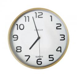 Cheap Stationery Supply of Unilux Baltic Battery Clock Wood 400094591 JD02525 Office Statationery
