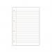 Hamelin 8mm RuledMargin Refill Pad A4 80 Sheet (Pack of 5) 400127657 JD04851
