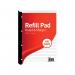 Hamelin 8mm RuledMargin Refill Pad A4 400 Sheet (Pack of 5) 400127670 JD04855