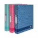 Oxford 40mm Ring Binder A4 Spots Teal/Pink/Navy (Pack of 3) 400158116 JD07466