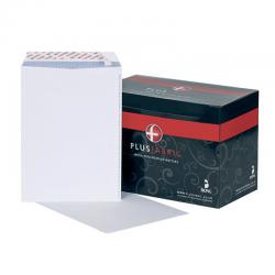 Cheap Stationery Supply of Plus Fabric C4 Envelope Pocket Peel and Seal 120gsm White (Pack of 125) D10303 JD10303 Office Statationery