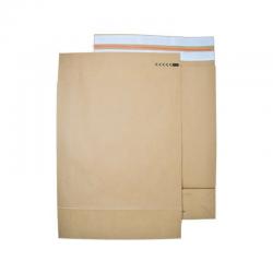 Cheap Stationery Supply of E-Green 500x400 100mm Gusset Peel and Seal Mailer (Pack of 100) 69116 JD66444 Office Statationery