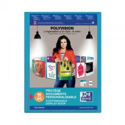 Cheap Stationery Supply of Oxford Display Book 20 Pocket PP A4 Blue 100206087 JD79399 Office Statationery