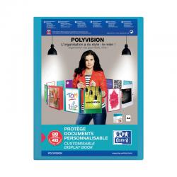 Cheap Stationery Supply of Oxford Display Book 40 Part PP A4 Blue 100206231 JD79511 Office Statationery