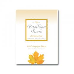 Cheap Stationery Supply of Basildon Bond Writing Pad 137 x 178mm Champagne (Pack of 10) 100101040 Office Statationery