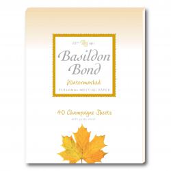 Cheap Stationery Supply of Basildon Bond Writing Pad 137 x 178mm Champagne (Pack of 10) 100101040 Office Statationery