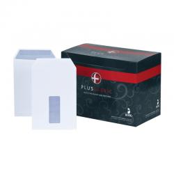 Cheap Stationery Supply of Plus Fabric C5 Envelopes Window Self Seal 120gsm White (Pack of 500) C26870 JDC26870 Office Statationery