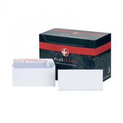 Cheap Stationery Supply of Plus Fabric DL Envelopes Wallet Peel and Seal 120gsm White (Pack of 500) E27370 JDE27370 Office Statationery