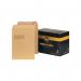 This photo features a stack of New Guardian C4 envelopes, designed with a convenient window and easy-to-use PeelSeal closure. Made of sturdy manilla material, this pack includes 250 envelopes to keep your documents safe during mailing.