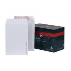 Cheap Stationery Supply of Plus Fabric C4 Envelopes Board Back Peel and Seal 120gsm White (Pack of 125) K29470 Office Statationery