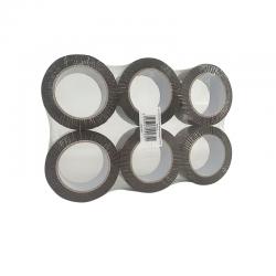 Cheap Stationery Supply of Polypropylene Packaging Tape 50mmx132m Brown (Pack of 6) HP PB-480132-25 JF03909 Office Statationery