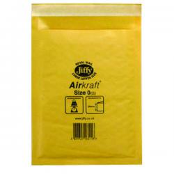 Cheap Stationery Supply of Jiffy AirKraft Bag Size 0 140x195mm Gold GO-0 (Pack of 10) MMUL04602 JF79531 Office Statationery