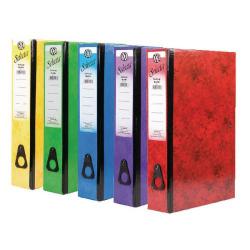 Cheap Stationery Supply of Concord Assorted IXL Box Foolscap File (Pack of 10) 264199 Office Statationery
