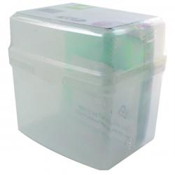Cheap Stationery Supply of Q-Connect CD Jewel Case Storage Box Capacity 60 KF00140 KF00140 Office Statationery